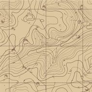 Abstract Retro Topography map Background