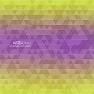 Creative abstract triangle pattern Polygonal background Hipst N3