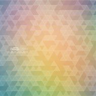 Creative abstract triangle pattern Polygonal background Hipst N4