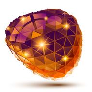Plastic pixel dimensional object dotted geometric element