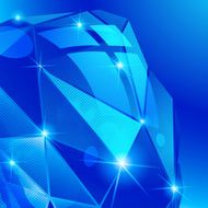Vector futuristic background with sparkling effect textured