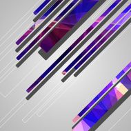 Abstract futuristic geometric shapes N38