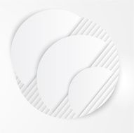 Vector abstract lines template Object design N7