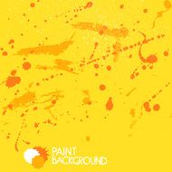 Bright Paint Stains Abstract Vector Background