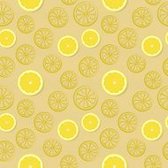 Seamless pattern with lemons N11