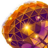 Plastic pixilated background dimensional complicated template