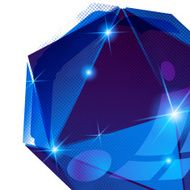 Contemporary background with plastic pixel 3d template N3