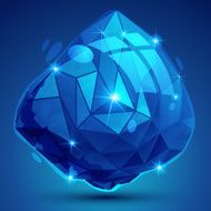 Textured plastic geometric flash object pixilated 3d figure