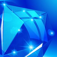 Vector grain technology backdrop multifaceted pixilated fone