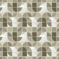 Vector neutral illusory geometric background ornament abstract