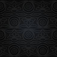 Seamless lace Abstract floral pattern N2