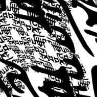 abstract black and white texture pattern background N18