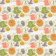 Halloween background pattern