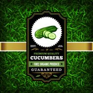 F&amp;B Labels - Cucumbers