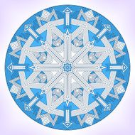 Geometric mandala N2