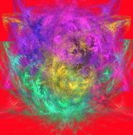 Colorful abstract background Computer generated graphics