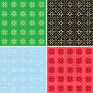 set of colorful patterns for background