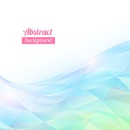Abstract vector triangle flow background with space for your text