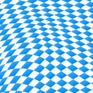 diamond pattern in blue and white