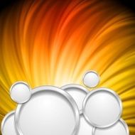 Colourful abstract wavy backdrop