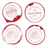 Design of logo for wine