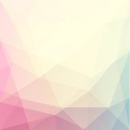 Abstract triangle art in pastel colors N4