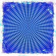 Blue grunge background Abstract vintage texture with frame and N13