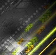 Bright hi-tech background