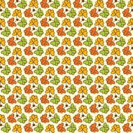 creative flower patern background vector N2