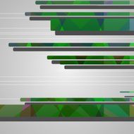 Abstract futuristic geometric shapes N43