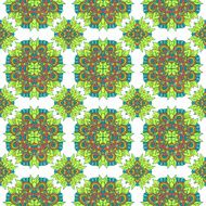 Seamless ornamental floral pattern background N2