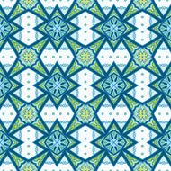 Abstract tiled ornament pattern