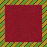 Red glitter paper with diagonal stripe border