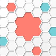 hexagon background N14