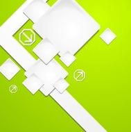 Colourful tech background