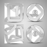 Vector cd cover set for your design N139