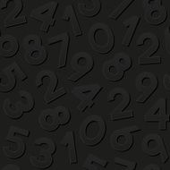 Seamless pattern with numbers N8