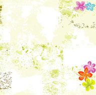 camouflage flowers background