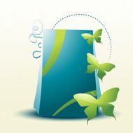 Vector Beautiful Butterfly N20
