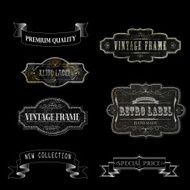 RETRO LABELS02black