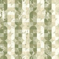Geometric seamless tiles in retro style vector background