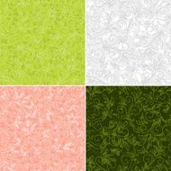 floral color vector backgrounds