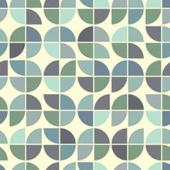 Seamless colorful mosaic vector background