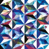 Gemstone texture seamless pattern vector background