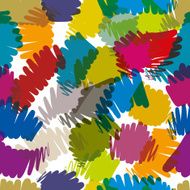 Color paints seamless background