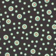 Abstract circle background Alien pupils illustration Seamless