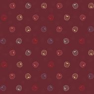 Simple Blackberry background Plain Raspberry illustration Seamless vector pattern N2