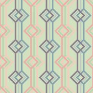 Abstract background with lines and squares Seamless vector pattern N5