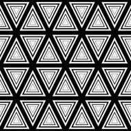 Seamless geometric background simple black and white stripes N3