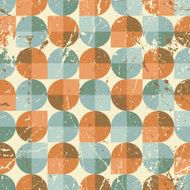 Old style seamless tiles mosaic vector abstract background N2